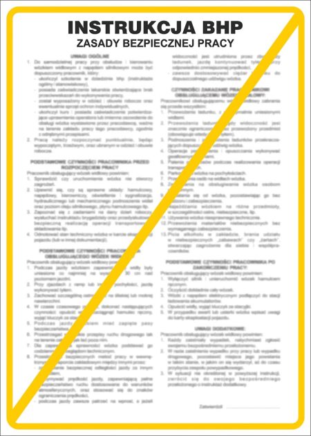 Znak bezpieczeństwa ANRO - ZZ-IB02 ZZ-IB02P250x350