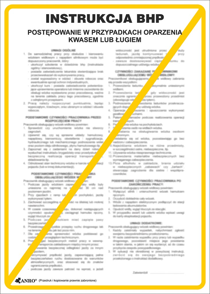 Znak bezpieczeństwa ANRO - ZZ-IB06 ZZ-IB06P220x300