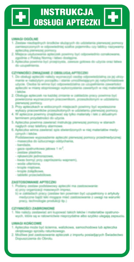 Znak bezpieczeństwa ANRO - ZZ-IB10 ZZ-IB10