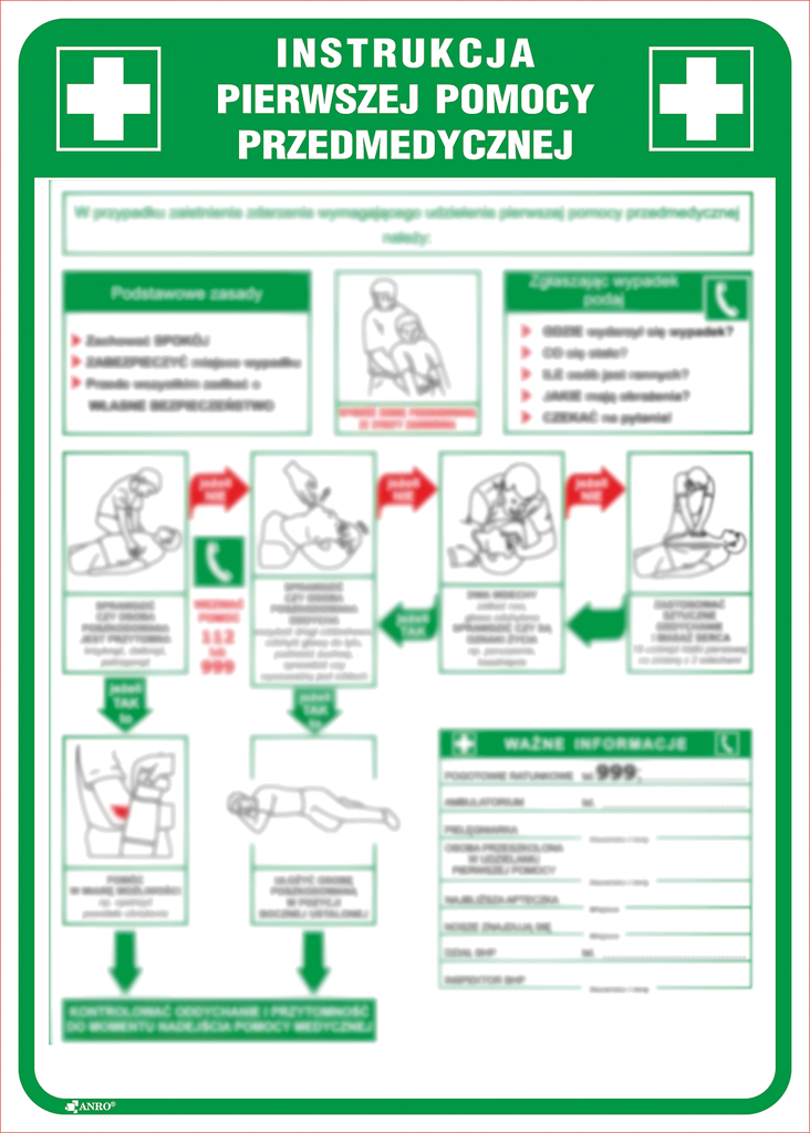 Znak bezpieczeństwa ANRO - ZZ-IB13 ZZ-IB13P250x350
