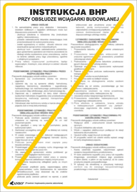 Znak bezpieczeństwa ANRO - ZZ-IBB10 ZZ-IBB10P330x460