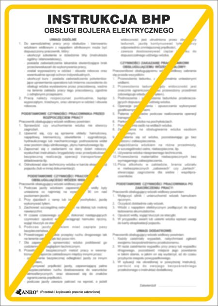 Znak bezpieczeństwa ANRO - ZZ-IBB22 ZZ-IBB22P250x350