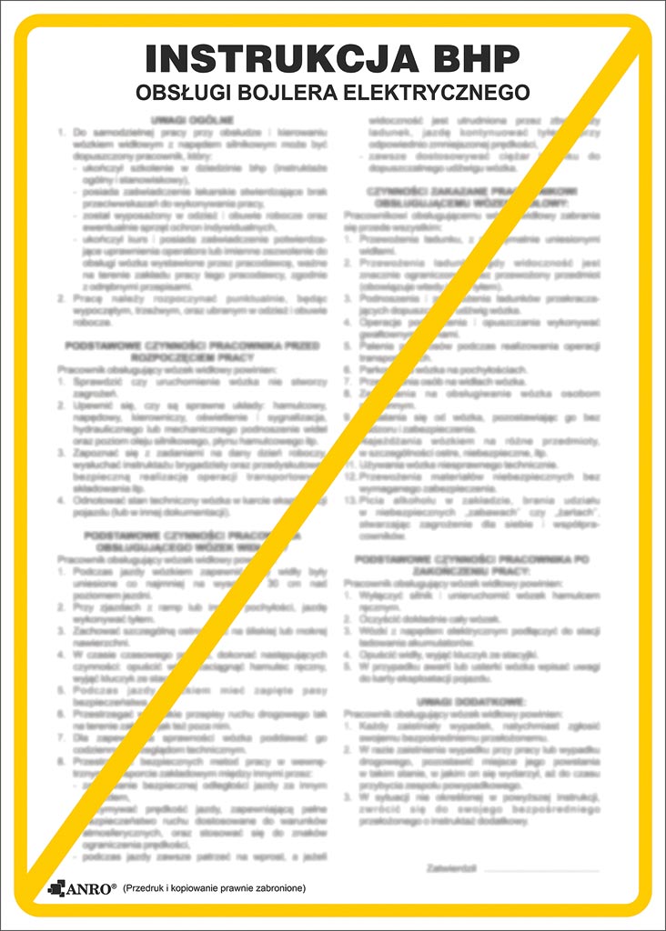 Znak bezpieczeństwa ANRO - ZZ-IBB22 ZZ-IBB22P250x350