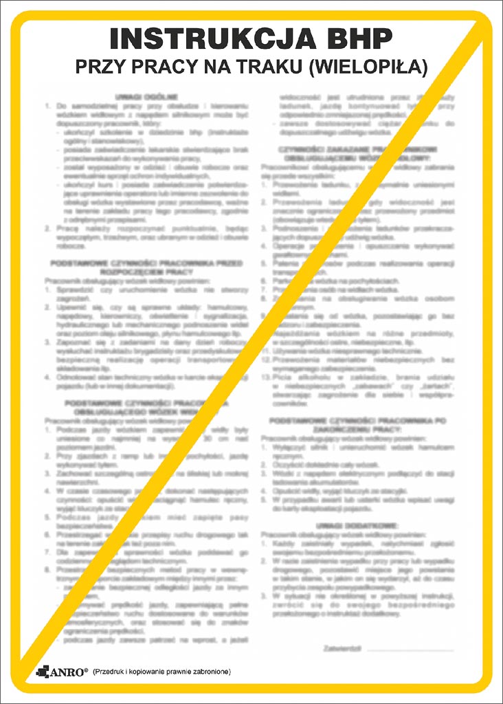 Znak bezpieczeństwa ANRO - ZZ-IBD03 ZZ-IBD03P250x350