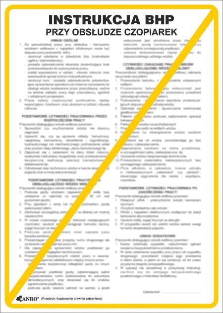 Znak bezpieczeństwa ANRO - ZZ-IBD09 ZZ-IBD09P250x350