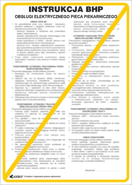 Znak bezpieczeństwa ANRO - ZZ-IBG11 ZZ-IBG11P250x350