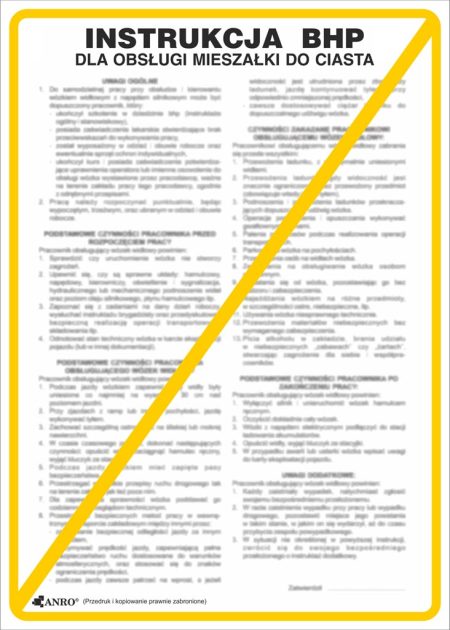 Znak bezpieczeństwa ANRO - ZZ-IBG12 ZZ-IBG12P330x460