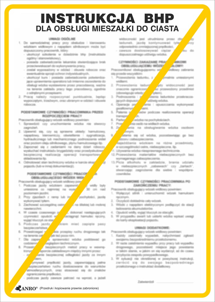 Znak bezpieczeństwa ANRO - ZZ-IBG12 ZZ-IBG12P330x460