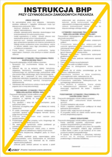 Znak bezpieczeństwa ANRO - ZZ-IBG13 ZZ-IBG13P330x460