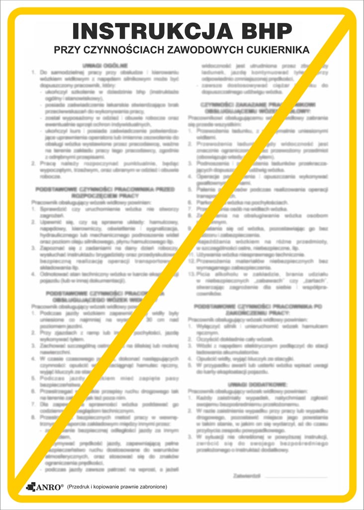 Znak bezpieczeństwa ANRO - ZZ-IBG14 ZZ-IBG14P330x460