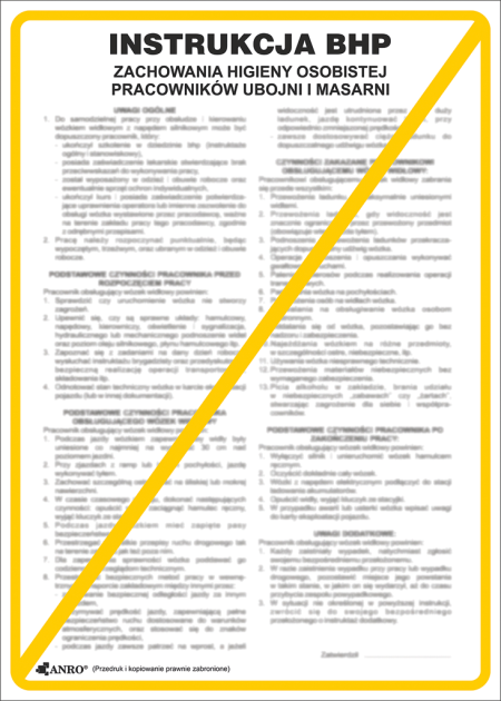 Znak bezpieczeństwa ANRO - ZZ-IBG18 ZZ-IBG18P250x350