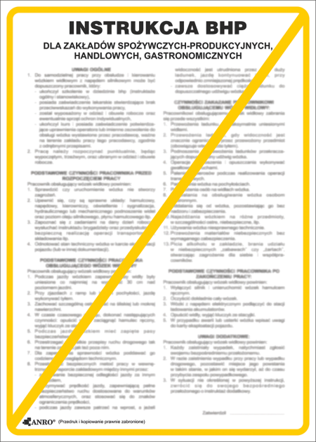 Znak bezpieczeństwa ANRO - ZZ-IBG19 ZZ-IBG19P250x350