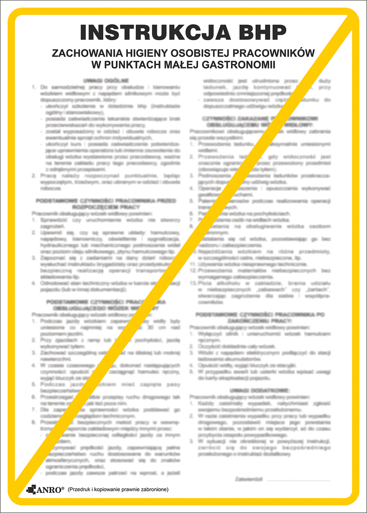 Znak bezpieczeństwa ANRO - ZZ-IBG20 ZZ-IBG20P250x350