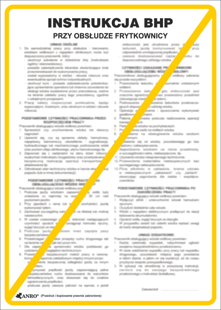 Znak bezpieczeństwa ANRO - ZZ-IBG23 ZZ-IBG23P250x350