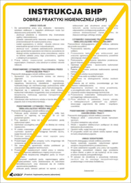 Znak bezpieczeństwa ANRO - ZZ-IBG30 ZZ-IBG30P250x350