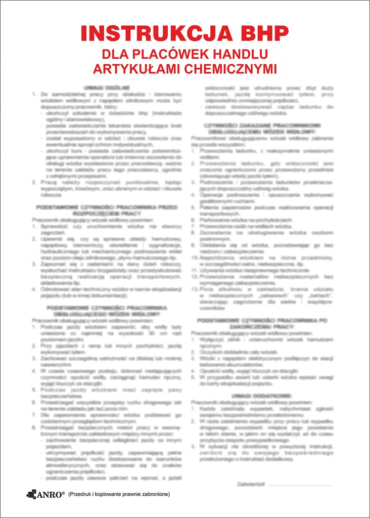 Znak bezpieczeństwa ANRO - ZZ-IBH05 ZZ-IBH05P300x420