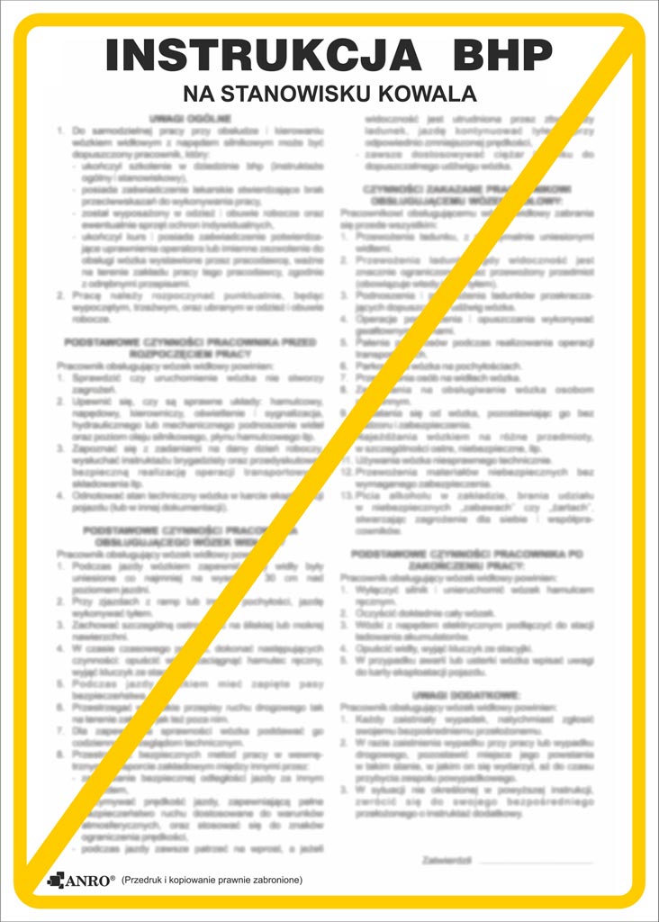 Znak bezpieczeństwa ANRO - ZZ-IBM06 ZZ-IBM06P330x460