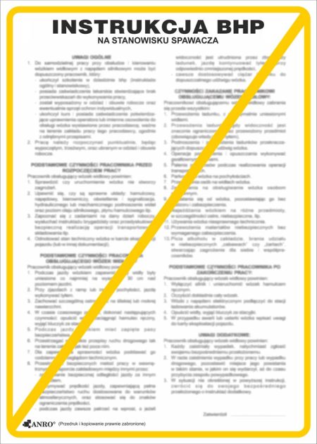 Znak bezpieczeństwa ANRO - ZZ-IBM07 ZZ-IBM07P250x350