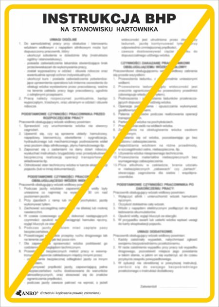 Znak bezpieczeństwa ANRO - ZZ-IBM14 ZZ-IBM14P330x460