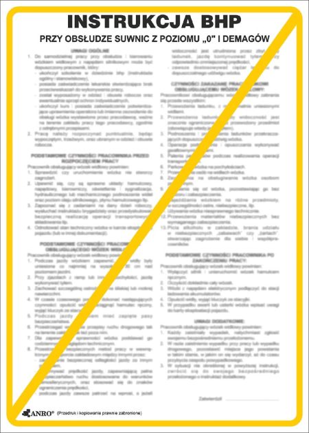 Znak bezpieczeństwa ANRO - ZZ-IBM18 ZZ-IBM18P250x350