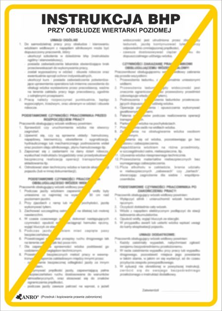 Znak bezpieczeństwa ANRO - ZZ-IBM25 ZZ-IBM25P250x350