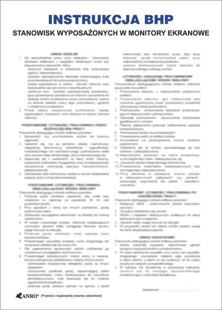 Znak bezpieczeństwa ANRO - ZZ-IBN02 ZZ-IBN02P250x350