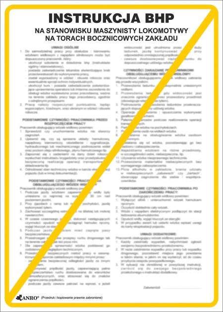 Znak bezpieczeństwa ANRO - ZZ-IBN05 ZZ-IBN05P250x350