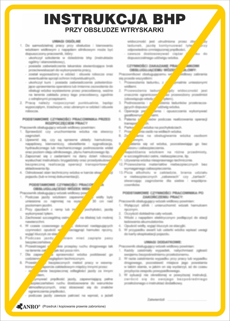 Znak bezpieczeństwa ANRO - ZZ-IBN06 ZZ-IBN06P330x460