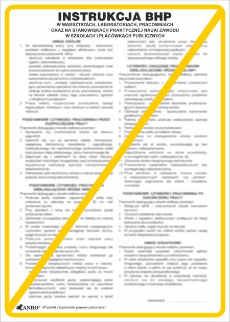 Znak bezpieczeństwa ANRO - ZZ-IBN24 ZZ-IBN24P250x350