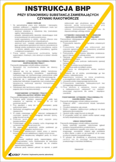 Znak bezpieczeństwa ANRO - ZZ-IBN25 ZZ-IBN25P250x350