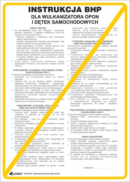 Znak bezpieczeństwa ANRO - ZZ-IBS03 ZZ-IBS03P250x350