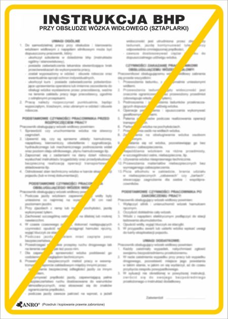 Znak bezpieczeństwa ANRO - ZZ-IBT04 ZZ-IBT04P250x350