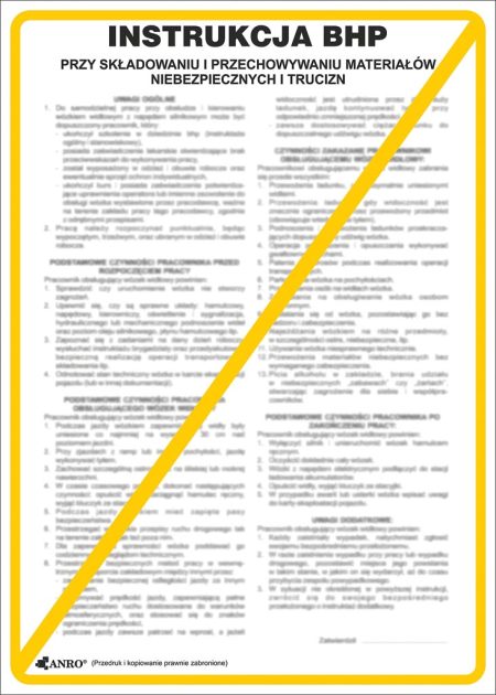 Znak bezpieczeństwa ANRO - ZZ-IBT08 ZZ-IBT08P250x350