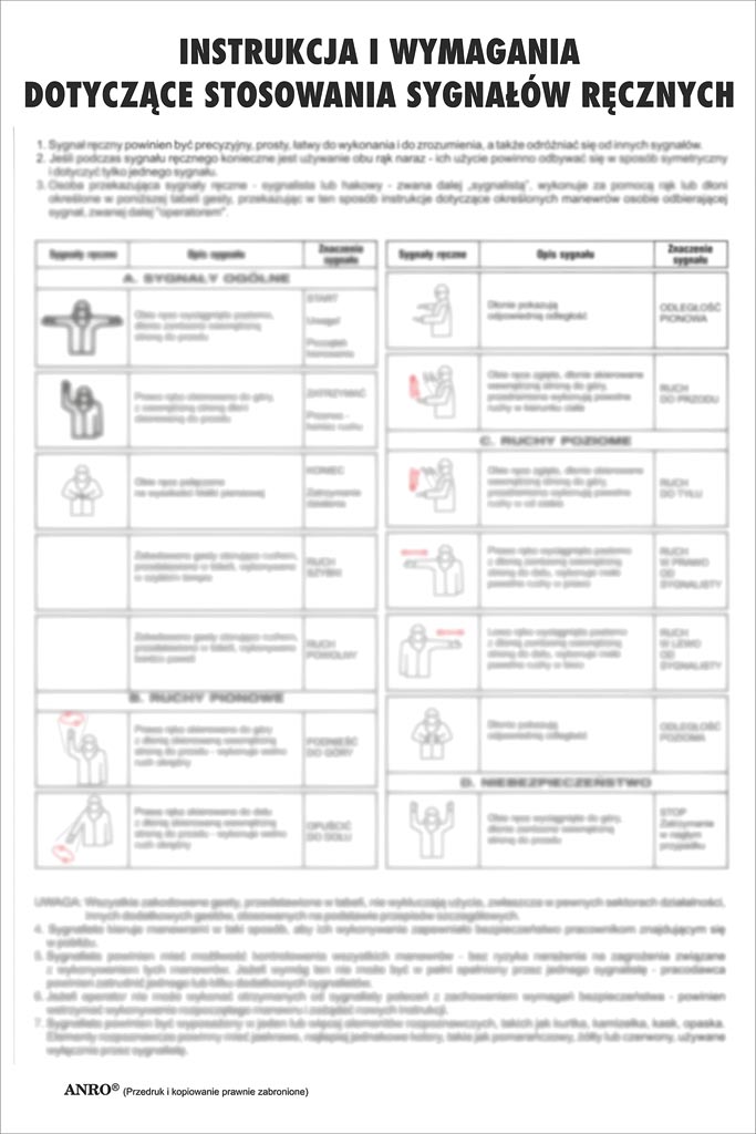 Znak bezpieczeństwa ANRO - ZZ-IBT16 ZZ-IBT16P250x350