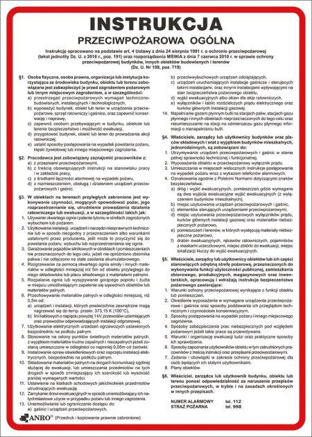 Znak bezpieczeństwa ANRO - ZZ-IP02 ZZ-IP02P250x350