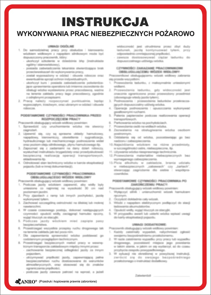 Znak bezpieczeństwa ANRO - ZZ-IP11 ZZ-IP11P250x350