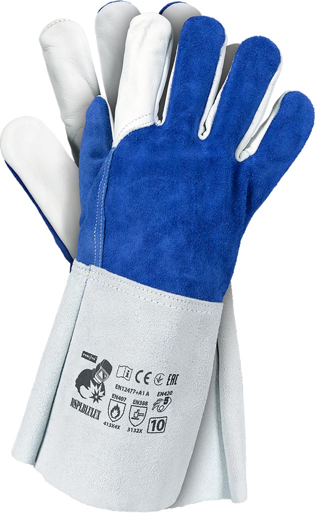 Rękawice ochronne REIS - RSPLBLULUX RSPLBLULUX