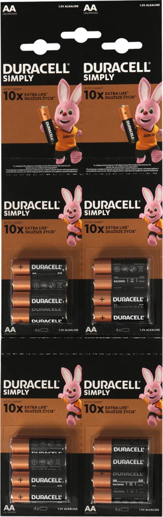 Baterie DURACELL - DUR_BATERIA_AA DUR_BATERIA_AA