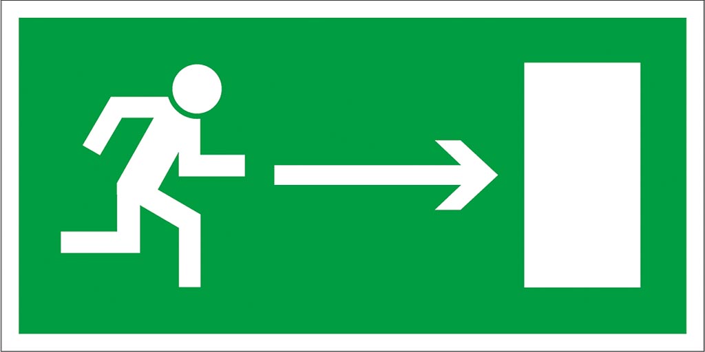 Znak bezpieczeństwa ANRO - Z-4E Z-4E