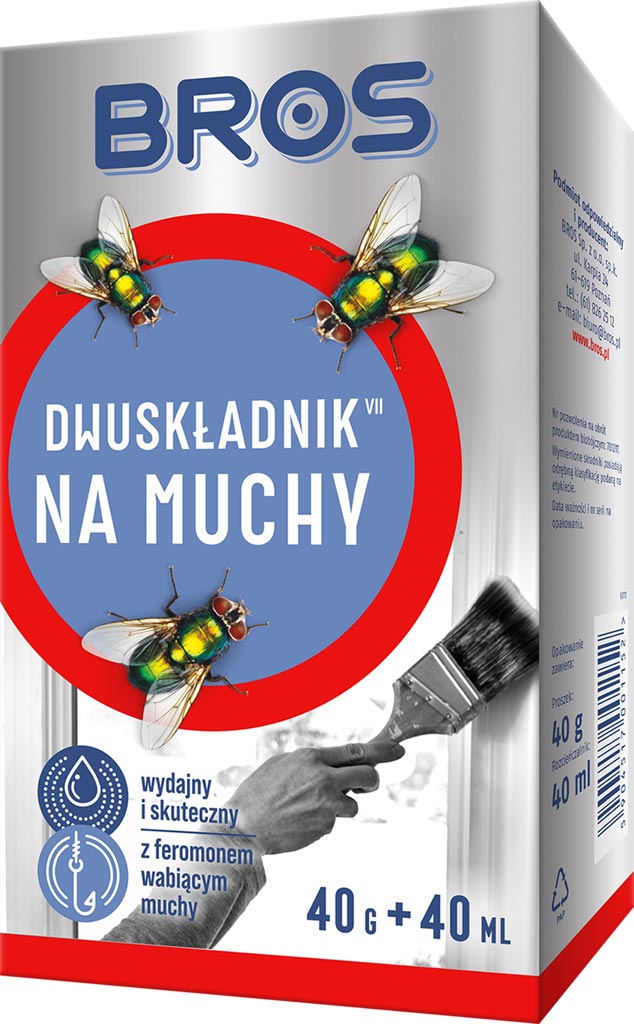 Dwuskładnikowy preparat na muchy BROS - BROS-MUCHY2W1 BROS-MUCHY2W1
