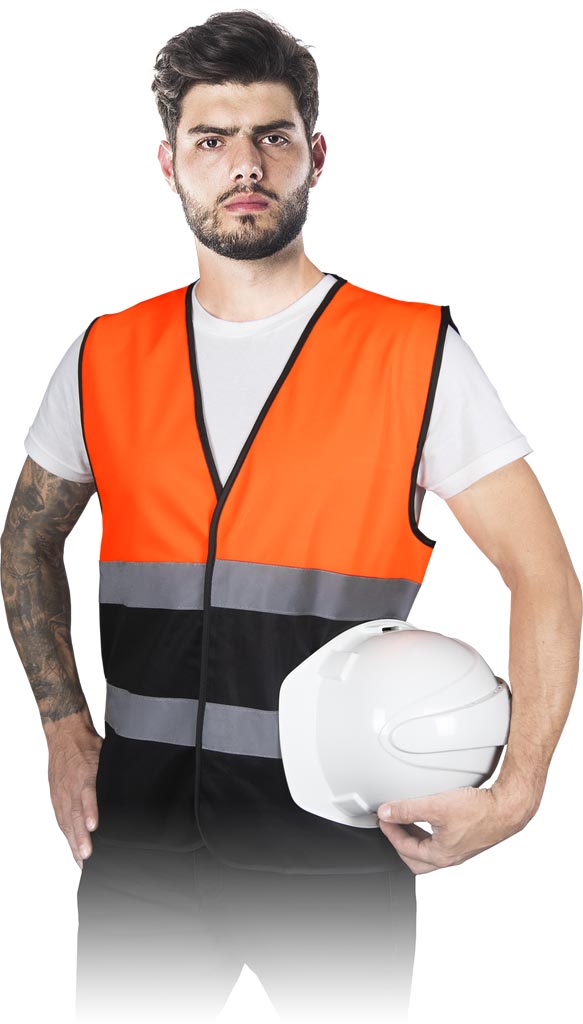 Kamizelka ostrzegawcza REIS - KOS-DOUBLE KOS-DOUBLE