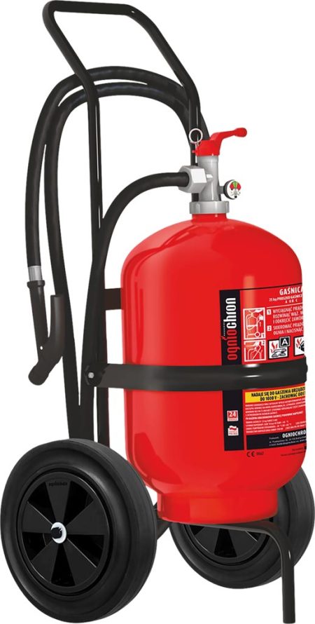 Gaśnica przewoźna proszkowa OGNIOCHRON - OGAP-25XABC-E OGAP-25xABC-E