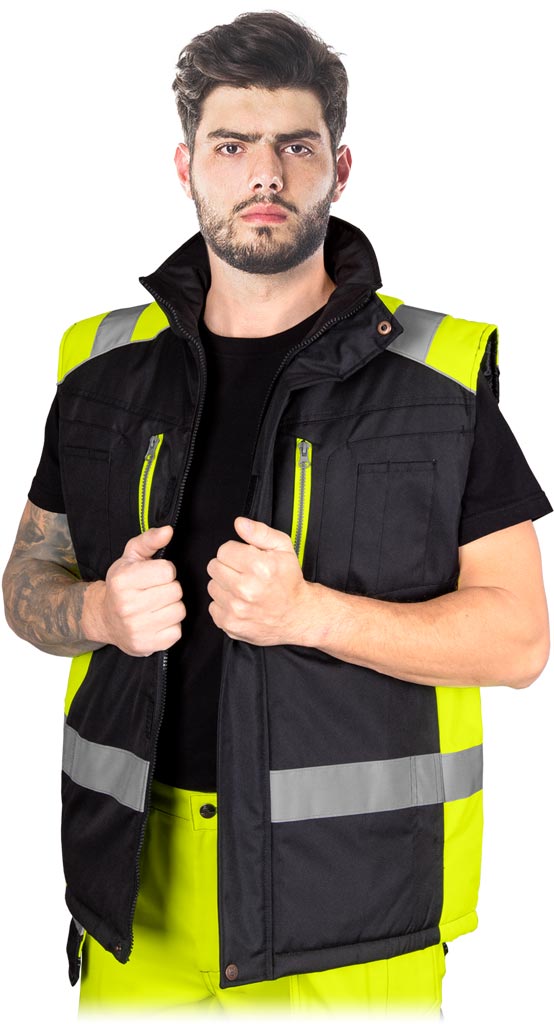 Bezrękawnik ochronny ocieplany L.HOLLMAN - LH-ASKER-V LH-ASKER-V