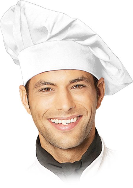 Czapka kucharska CG WORKWEAR - CZCOOK-WRZ CZCOOK-WRZ_W
