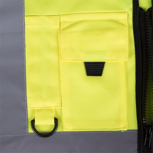 Kamizelka ostrzegawcza REIS - KOS-ZIP KOS-ZIP