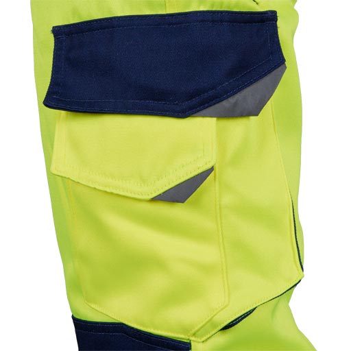 Spodnie ochronne ogrodniczki ocieplane L.HOLLMAN - LH-BIBWINTER LH-BIBWINTER