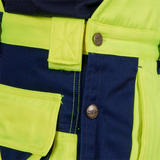 Spodnie ochronne ogrodniczki ocieplane L.HOLLMAN - LH-BIBWINTER LH-BIBWINTER