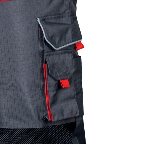 Spodnie ochronne ogrodniczki ocieplane L.HOLLMAN - LH-BSW-B LH-BSW-B