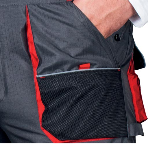 Spodnie ochronne ogrodniczki ocieplane L.HOLLMAN - LH-BSW-B LH-BSW-B