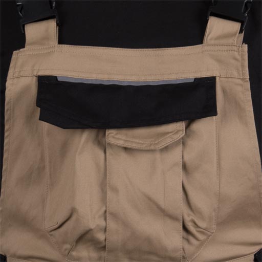 Spodnie ochronne ogrodniczki L.HOLLMAN - LH-DESERT-B LH-DESERT-B